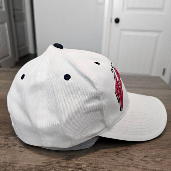 Vintage Gonzaga Bulldogs Snapback Hat Cap White Spellout Zags Embroidered TOW - Picture 7 of 10